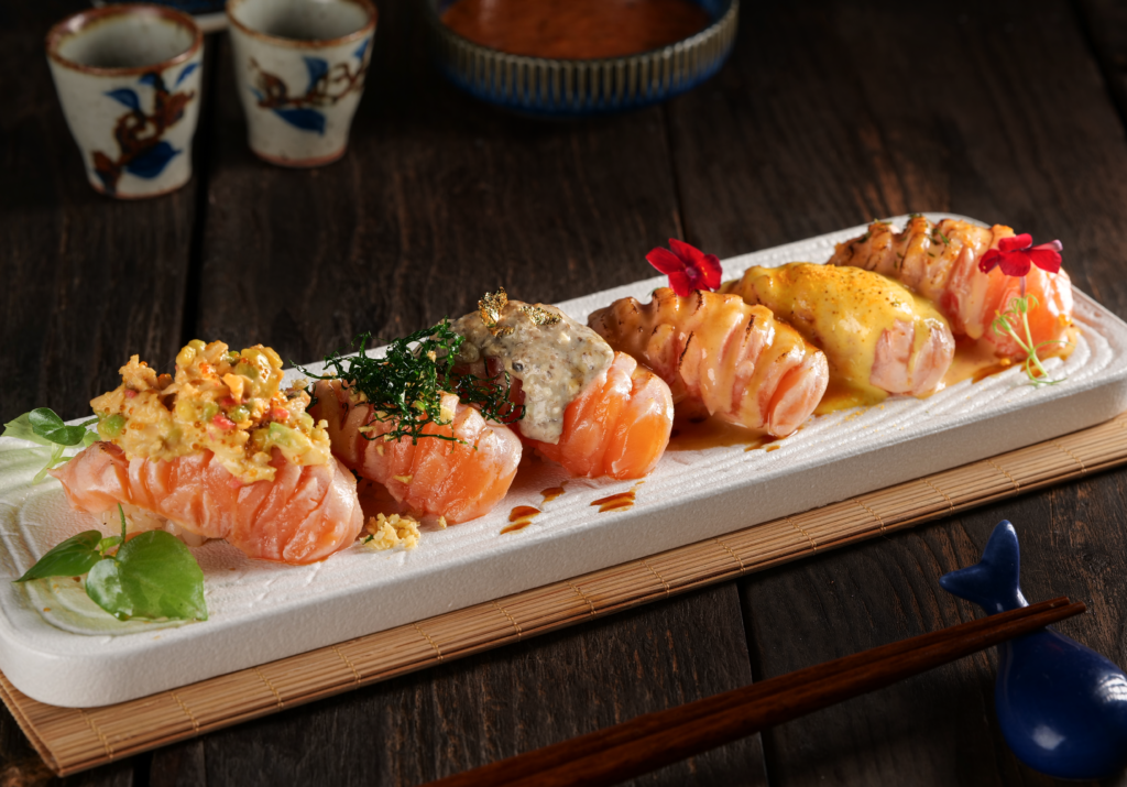 Exquisite Salmon Sushi Selection with the Finest Ingredients - Jo Sushi Bar, Ho Chi Minh